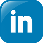 The iconic LinkedIn logo